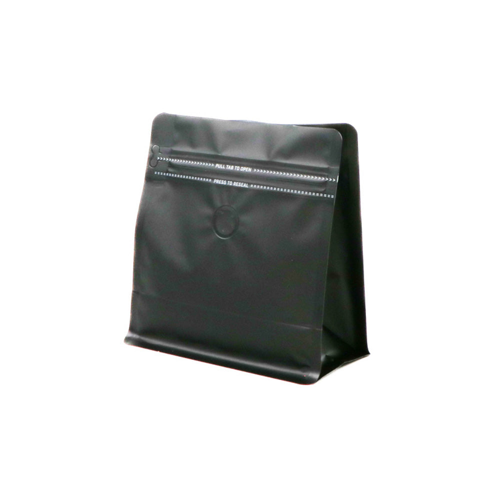 【フラットボトム袋】200g|150x160x80mm マットブラック