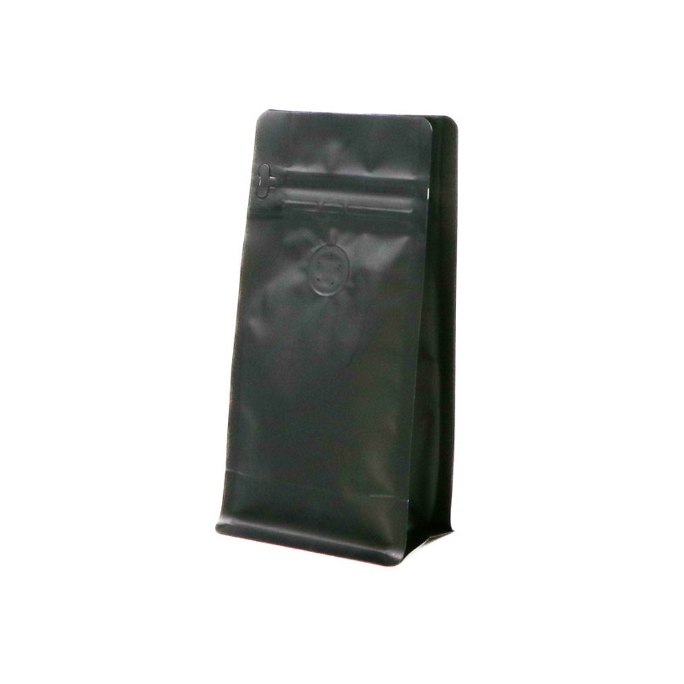 【フラットボトム袋】100g|90x185x60mm マットブラック