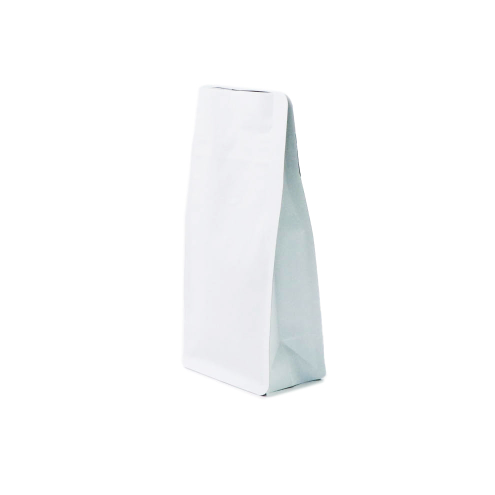 【フラットボトム袋】100g|90x185x60mm ホワイトクラフトペーパー