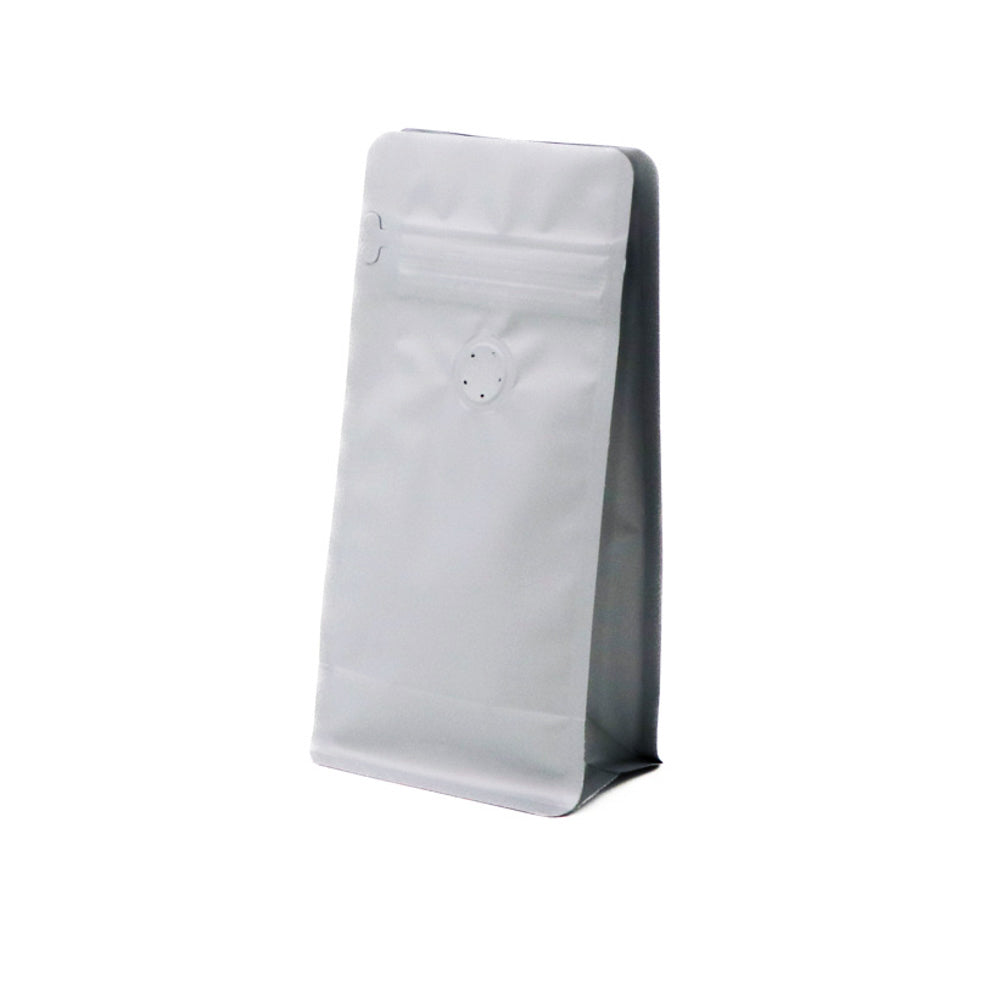 【フラットボトム袋】100g|90x185x60mm マットグレー