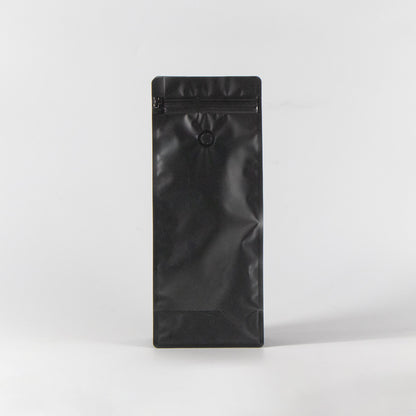 【フラットボトム袋】1000g｜140x345x95mm マットブラック