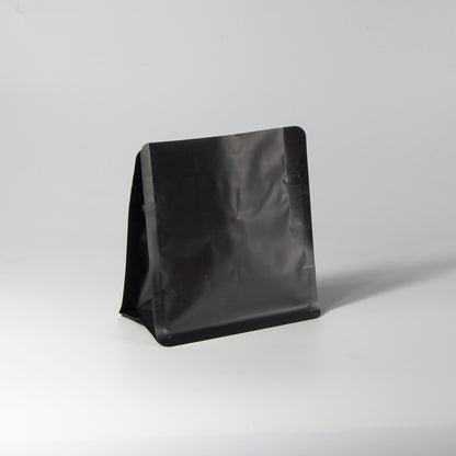 【フラットボトム袋】100g｜130x140x80mm マットブラック