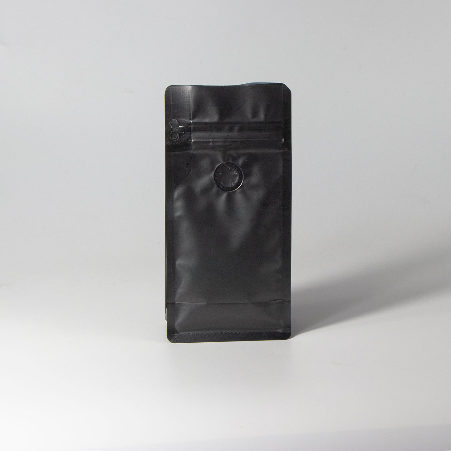 【フラットボトム袋】100g｜90x185x60mm マットブラック