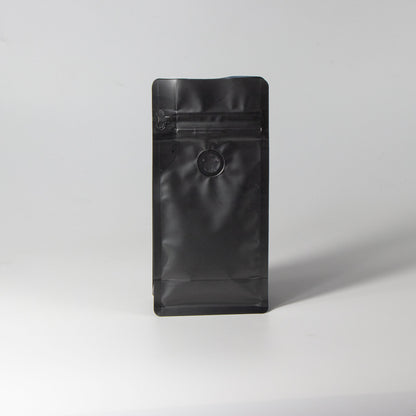【フラットボトム袋】100g｜90x185x60mm マットブラック