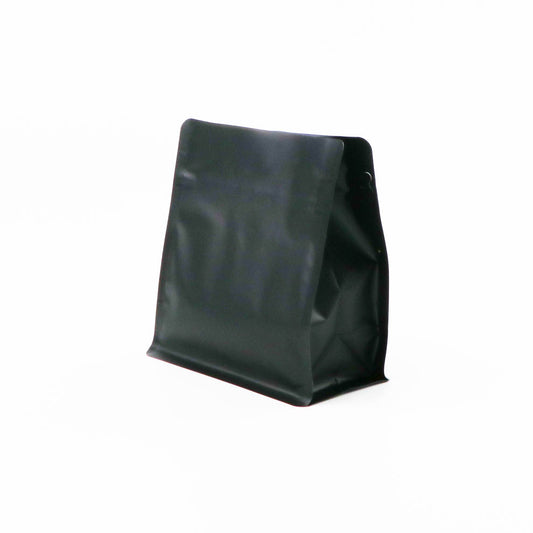 【フラットボトム袋】200g｜150x160x80mm マットブラック