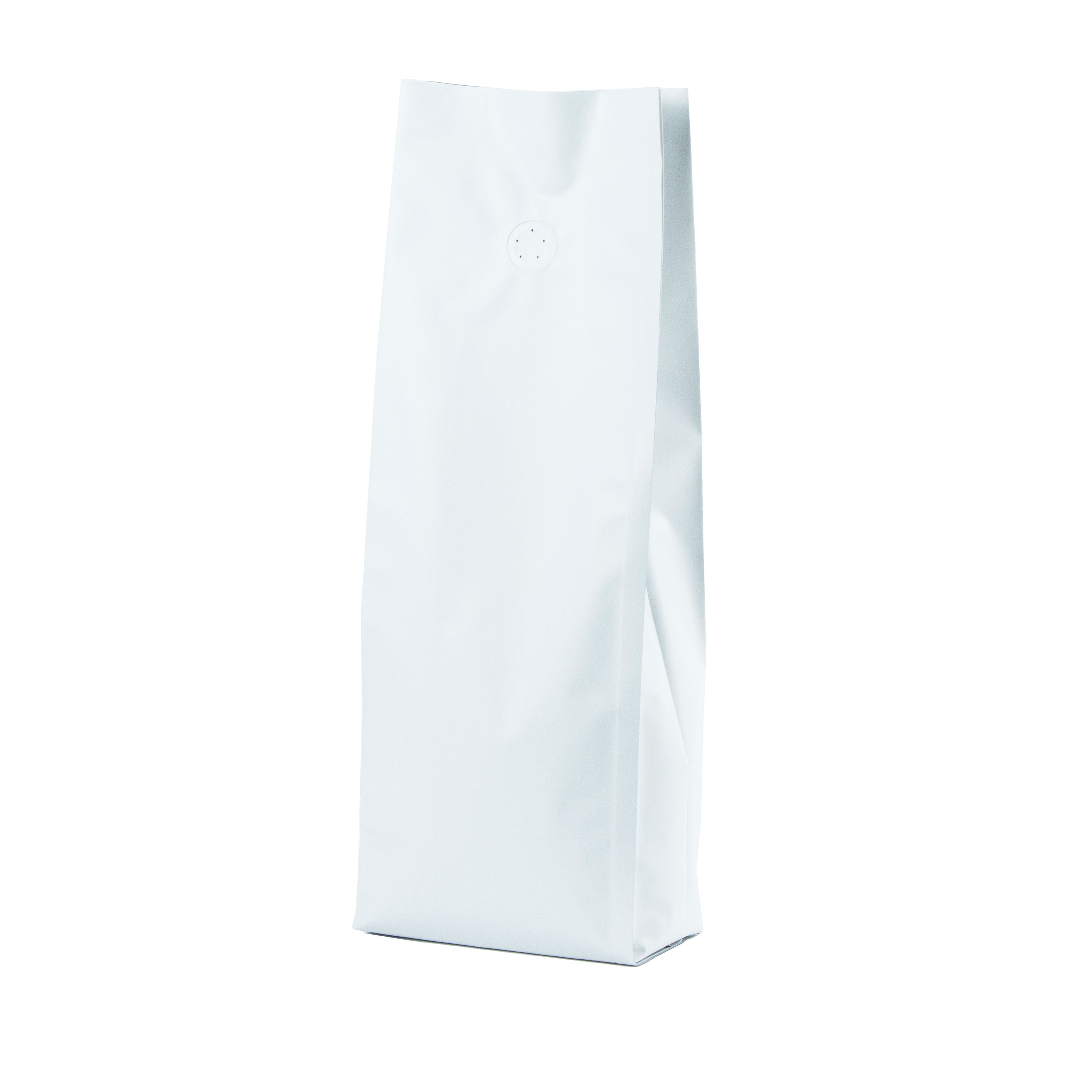 サイドガゼット】1kg｜130x400x90mm マットホワイト – MTPAK Coffee Japan