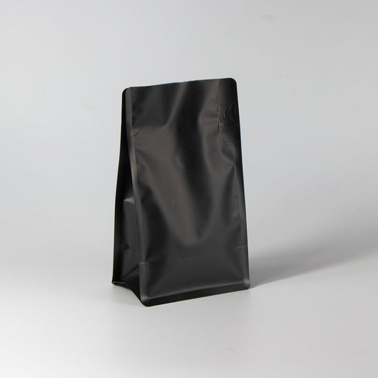 【フラットボトム袋】200g｜110x190x80mm マットブラック