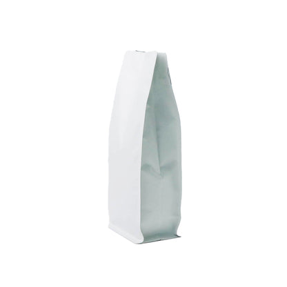 【フラットボトム袋】500g｜110x280x80mm ホワイトクラフトペーパー