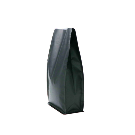 【フラットボトム袋】500g｜135x265x75mm マットブラック