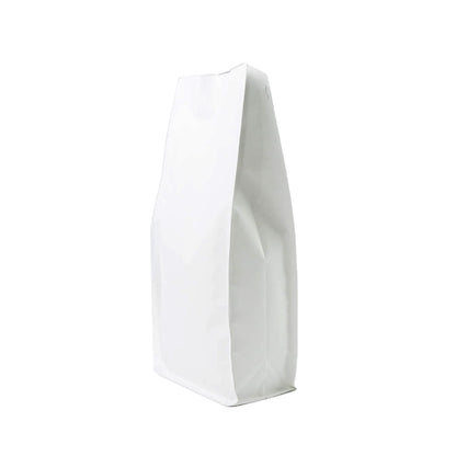 【フラットボトム袋】1000g｜140x345x95mm ホワイトクラフトペーパー