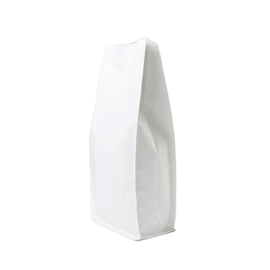 【フラットボトム袋】1000g｜140x345x95mm ホワイトクラフトペーパー
