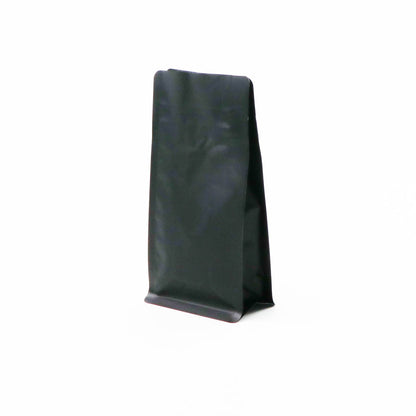 【フラットボトム袋】100g｜90x185x60mm マットブラック