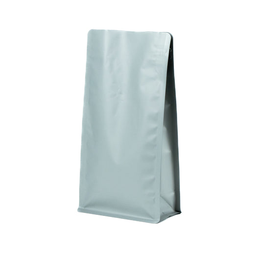【フラットボトム袋】500g｜135x265x75mm マットグレー