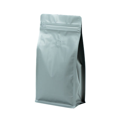 【フラットボトム袋】500g｜135x265x75mm マットグレー