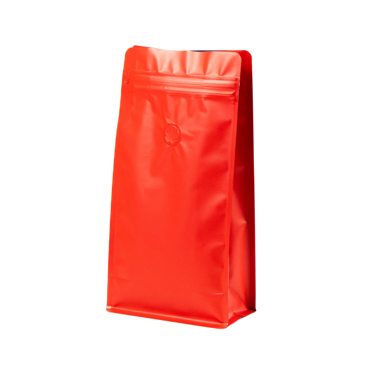 【フラットボトム袋】500g｜135x265x75mm マットレッド