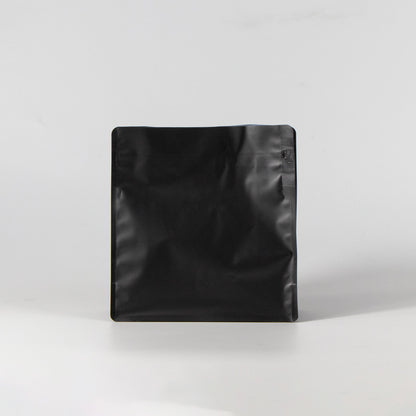 【フラットボトム袋】500g｜190x200x80mm マットブラック
