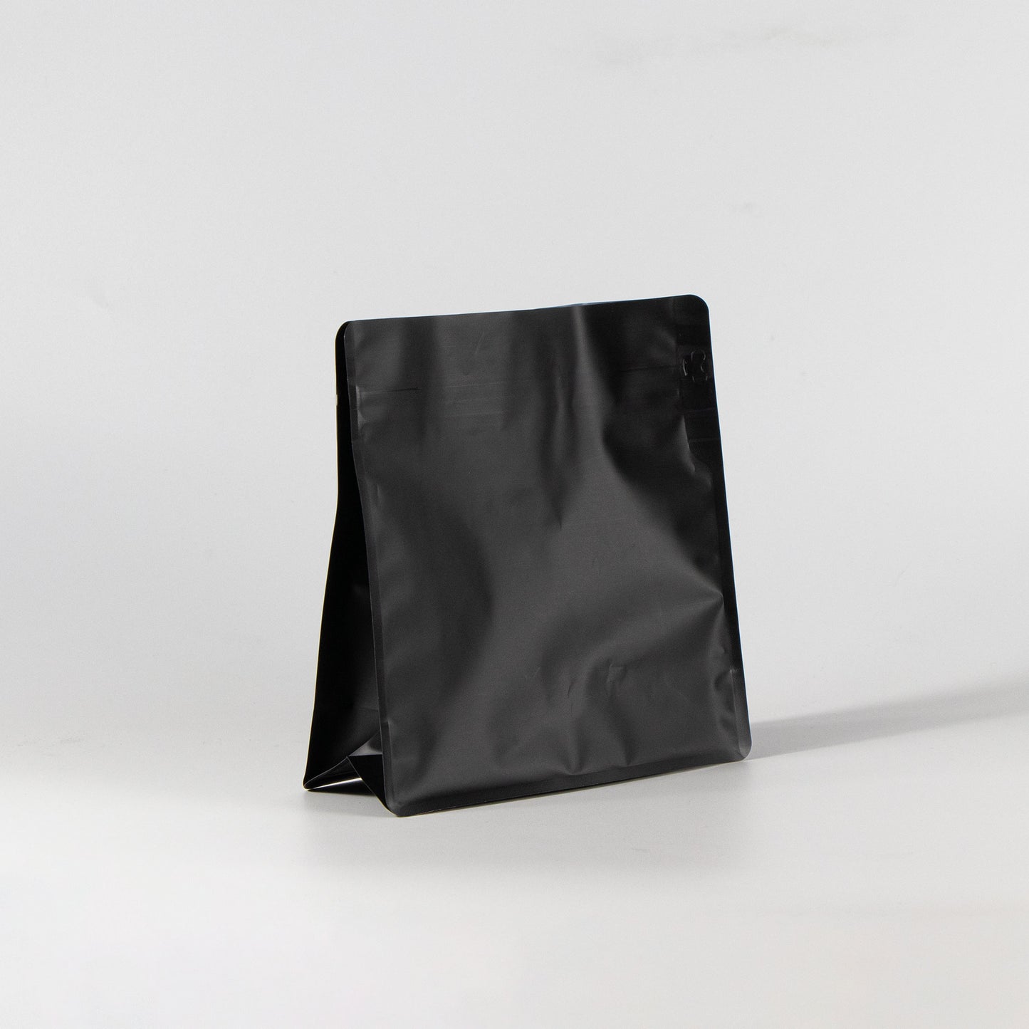 【フラットボトム袋】500g｜190x200x80mm マットブラック