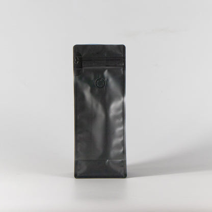 【フラットボトム袋】500g｜110x280x80mm マットブラック