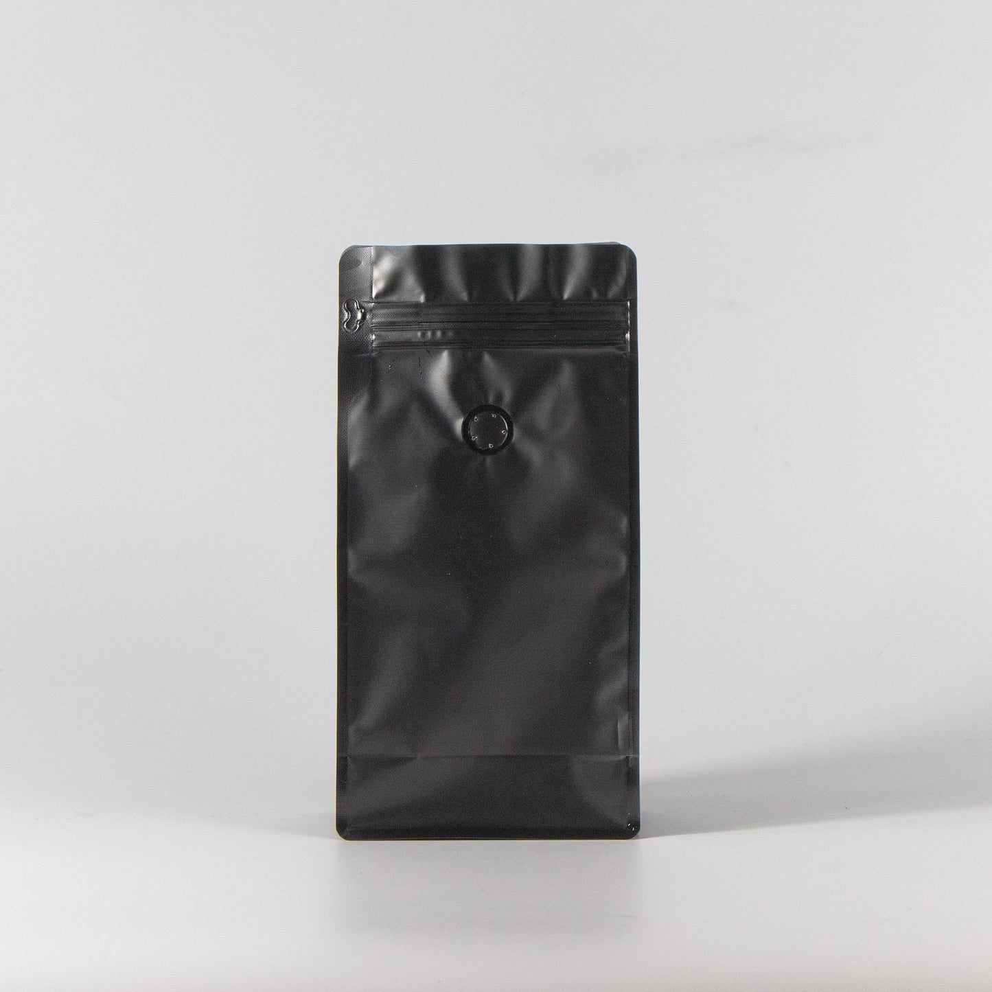 【フラットボトム袋】500g｜135x265x75mm マットブラック