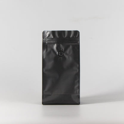 【フラットボトム袋】500g｜135x265x75mm マットブラック