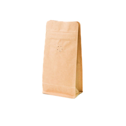 【フラットボトム袋】100g｜90x185x60mm ブラウンクラフトペーパー