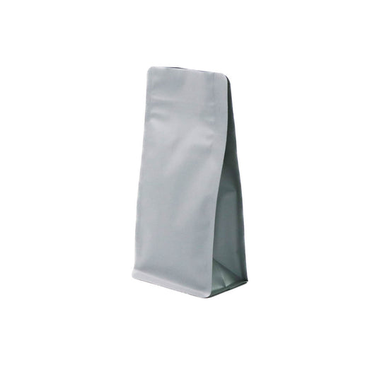 【フラットボトム袋】100g｜90x185x60mm マットグレー