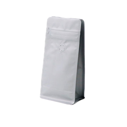 【フラットボトム袋】100g｜90x185x60mm マットグレー