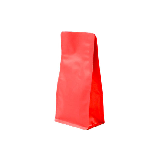 【フラットボトム袋】100g｜90x185x60mm マットレッド
