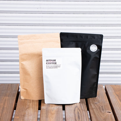 【スタンドパック袋】500g｜190x275x100mm ブラウンクラフトペーパー