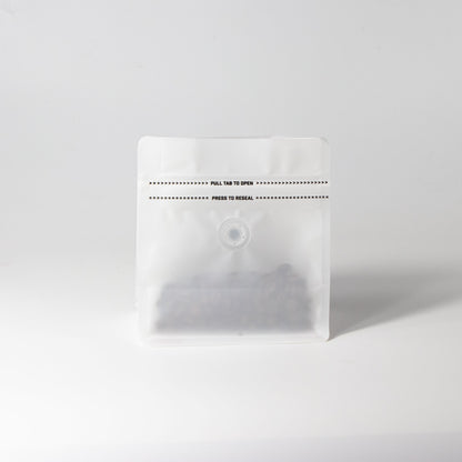 【フラットボトム袋】100g｜130x140x80mm マットホワイト
