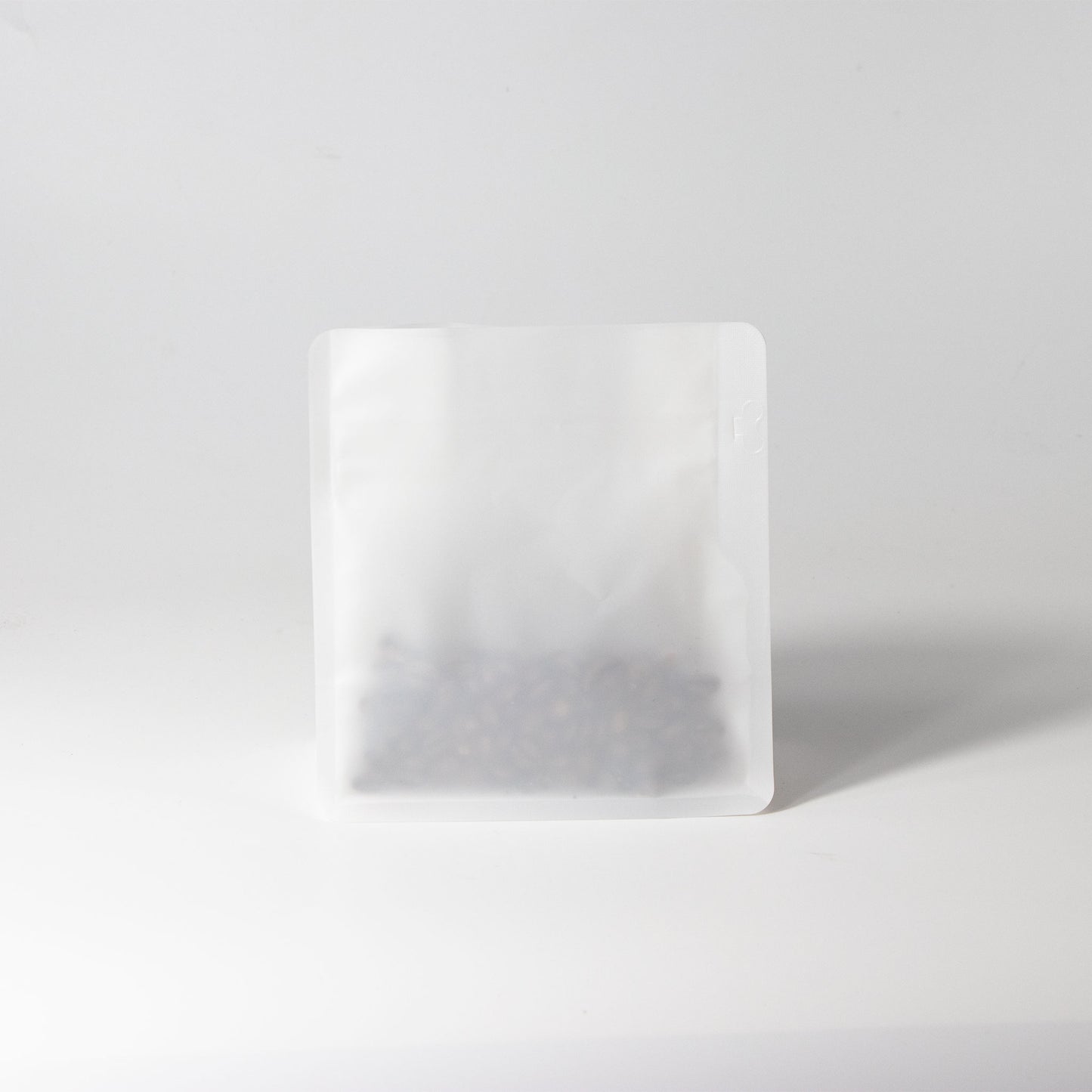 【フラットボトム袋】100g｜130x140x80mm マットホワイト