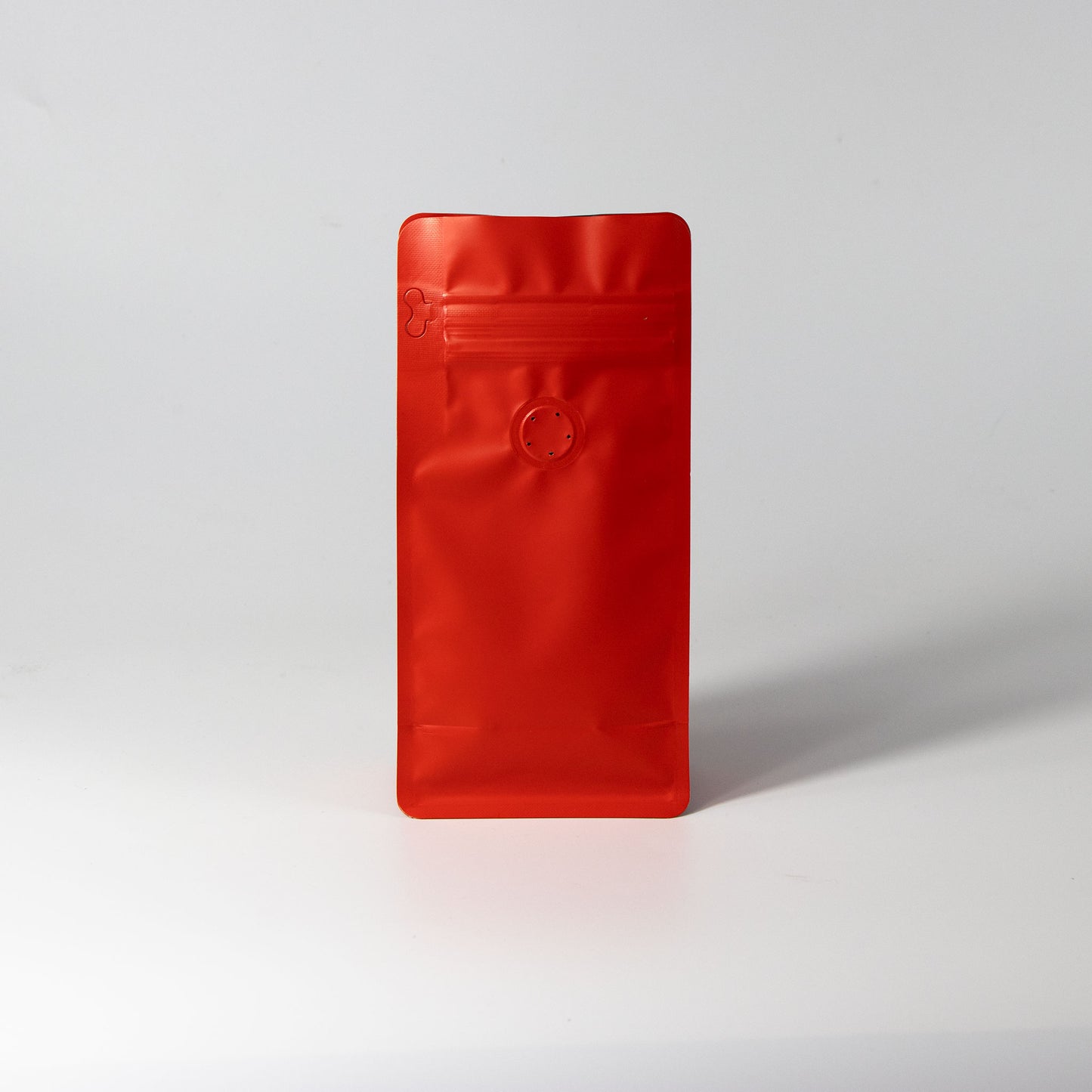 【フラットボトム袋】100g｜90x185x60mm マットレッド
