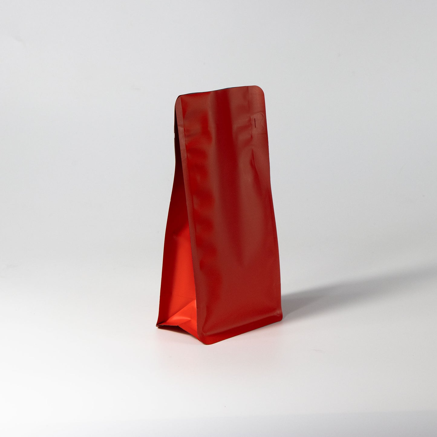 【フラットボトム袋】100g｜90x185x60mm マットレッド