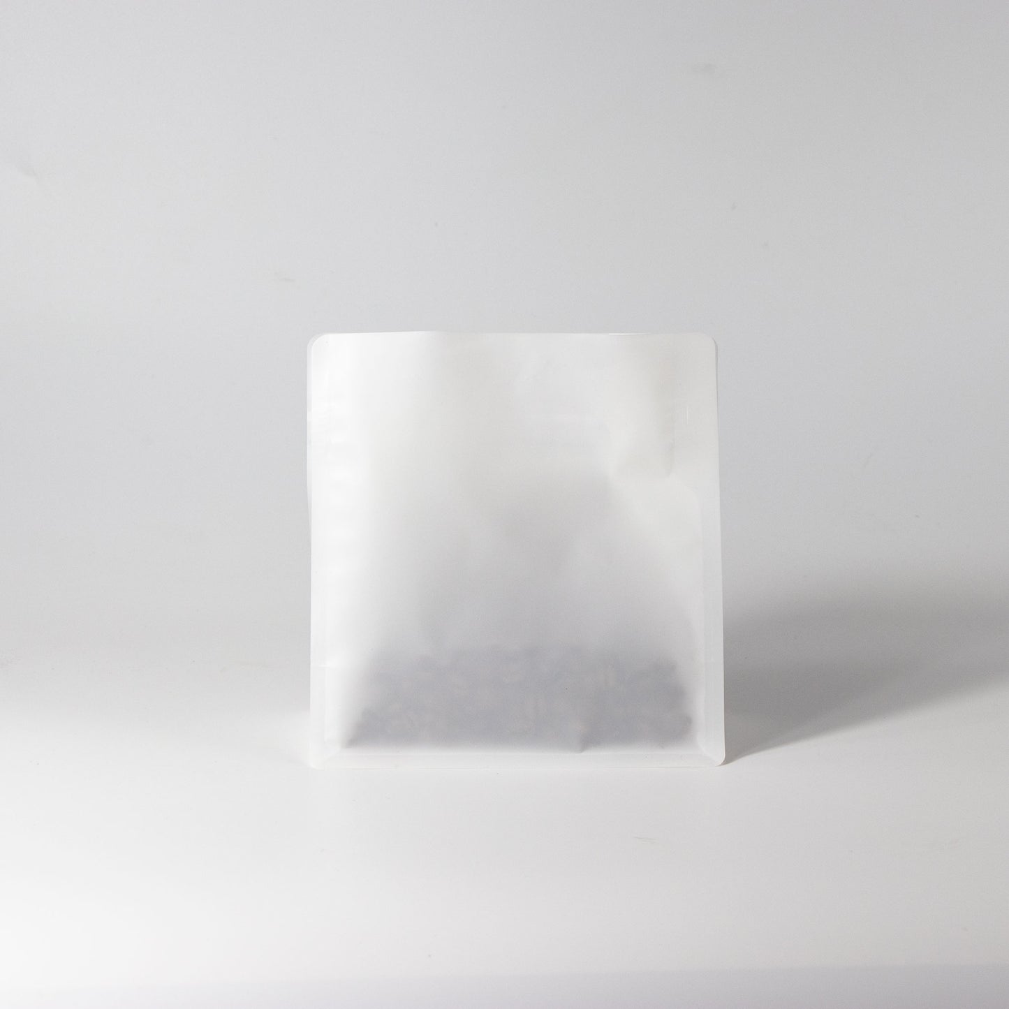 【フラットボトム袋】200g｜150x160x80mm マットホワイト