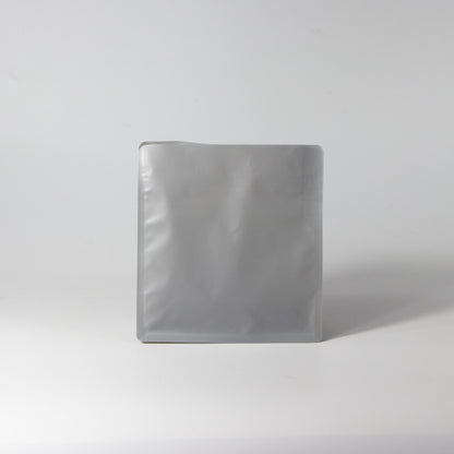 【フラットボトム袋】200g｜150x160x80mm マットグレー