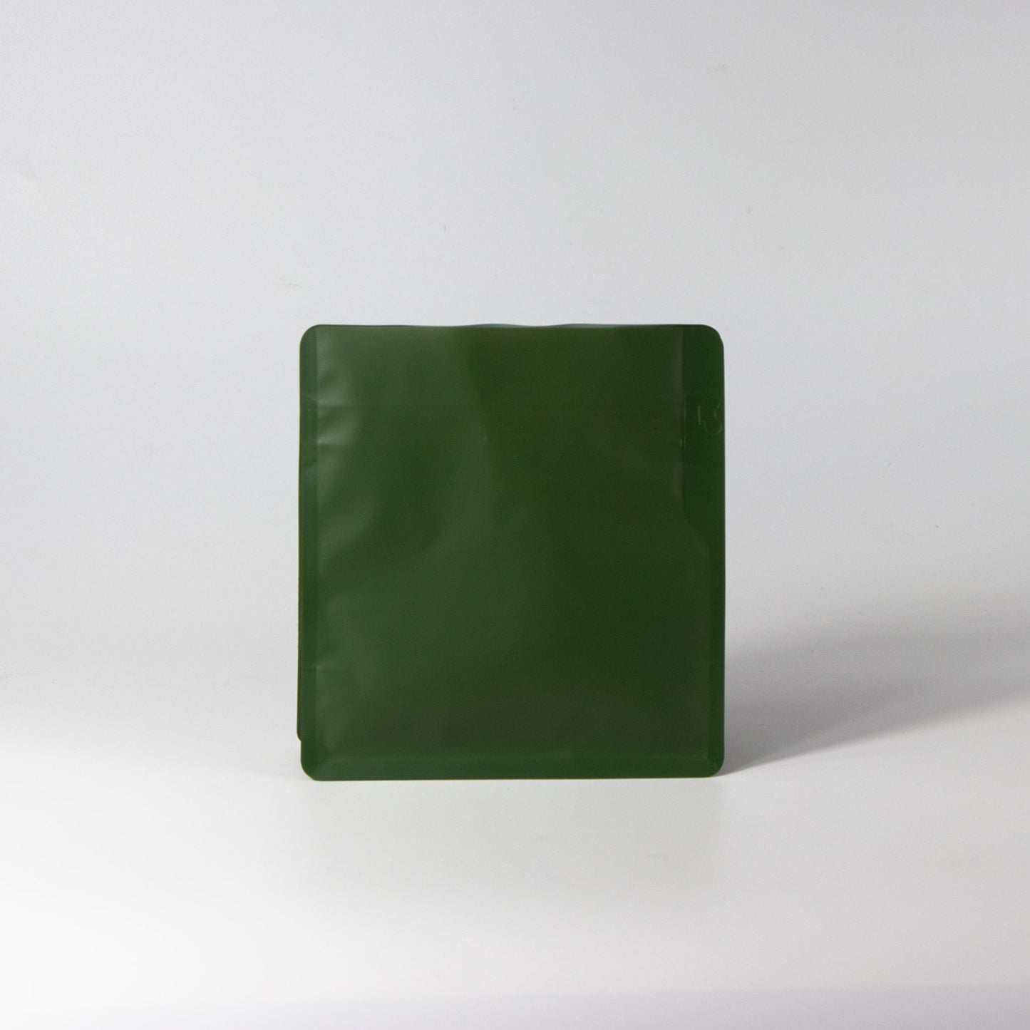 【フラットボトム袋】200g｜150x160x80mm マットオリーブグリーン