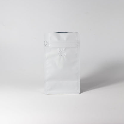 【フラットボトム袋】200g｜110x190x80mm マットホワイト