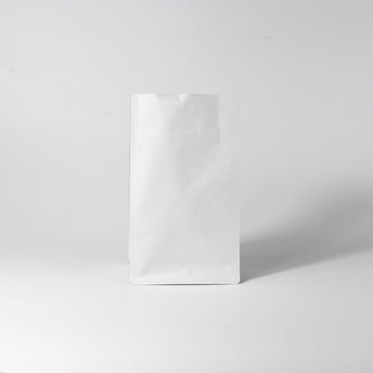 【フラットボトム袋】200g｜110x190x80mm ホワイトクラフトペーパー