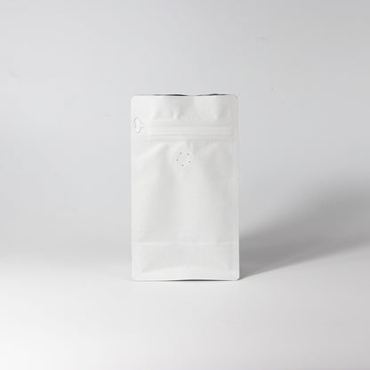 【フラットボトム袋】200g｜110x190x80mm ホワイトクラフトペーパー