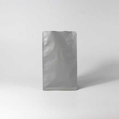 【フラットボトム袋】200g｜110x190x80mm マットグレー