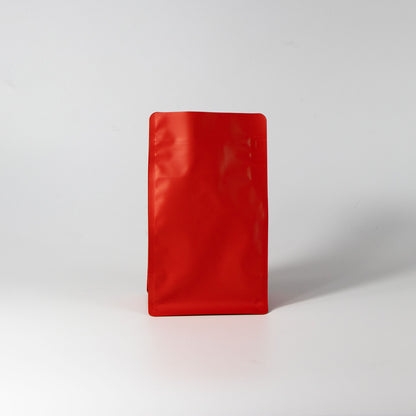 【フラットボトム袋】200g｜110x190x80mm マットレッド