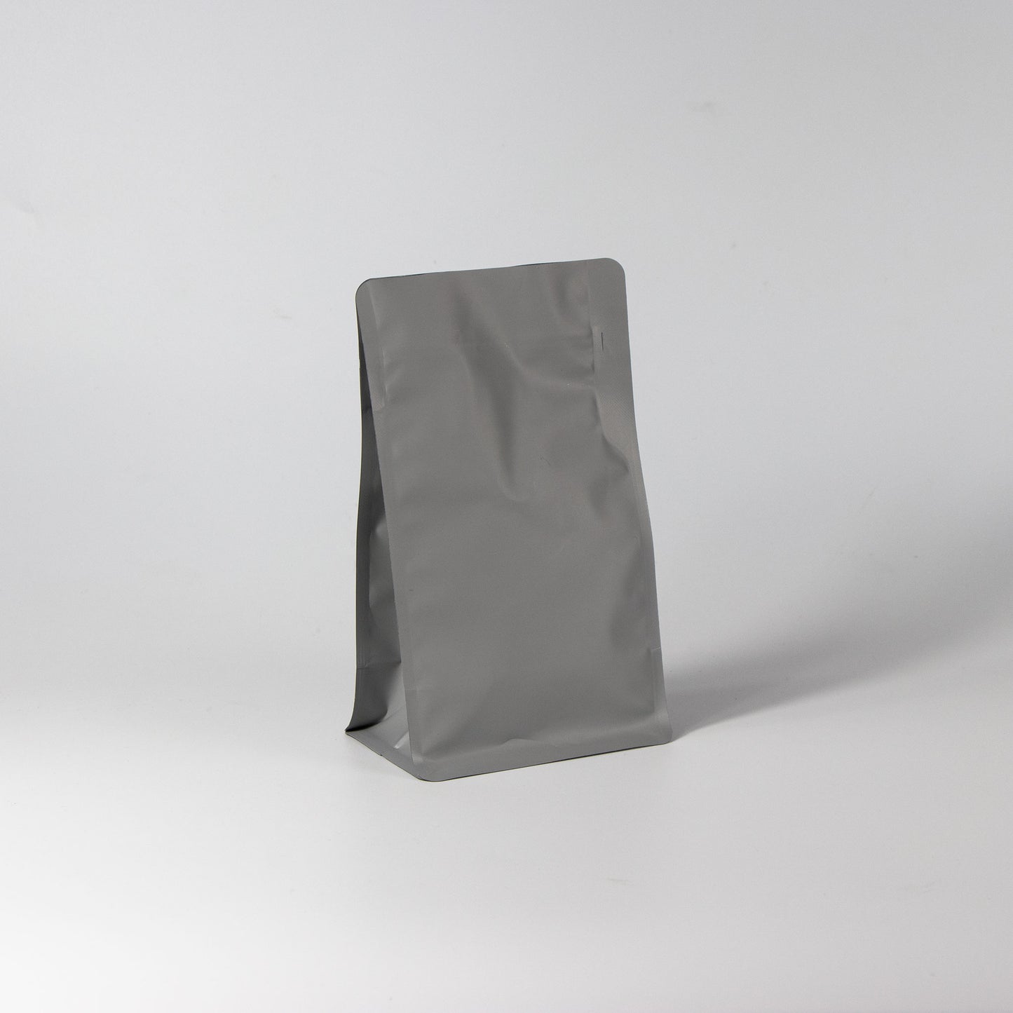 【フラットボトム袋】200g｜110x190x80mm マットグレー