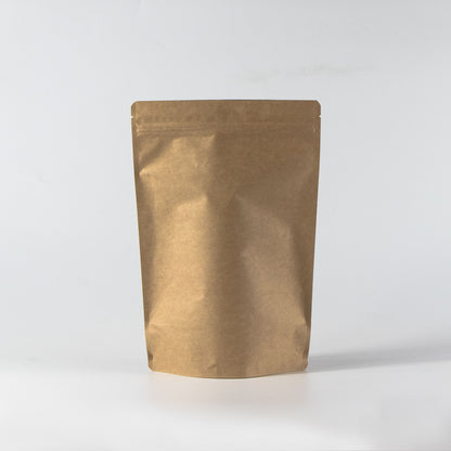 【スタンドパック袋】500g｜190x275x100mm ブラウンクラフトペーパー