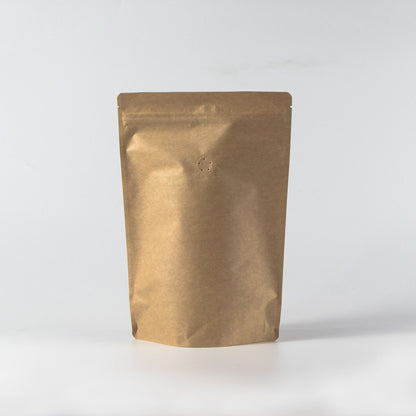 【スタンドパック袋】500g｜190x275x100mm ブラウンクラフトペーパー