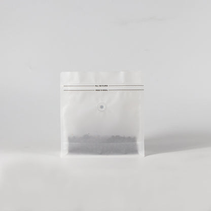 【フラットボトム袋】500g｜190x200x80mm マットホワイト
