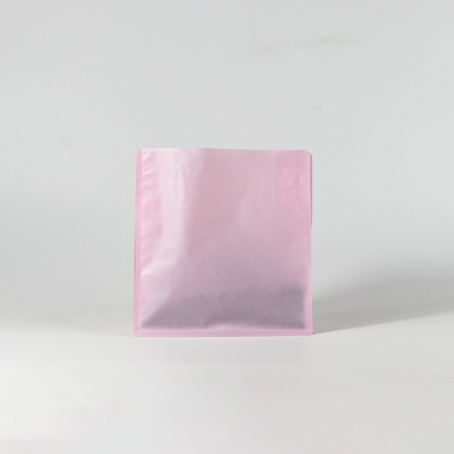 【フラットボトム袋】500g｜190x200x80mm マットピンク