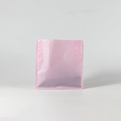 【フラットボトム袋】500g｜190x200x80mm マットピンク