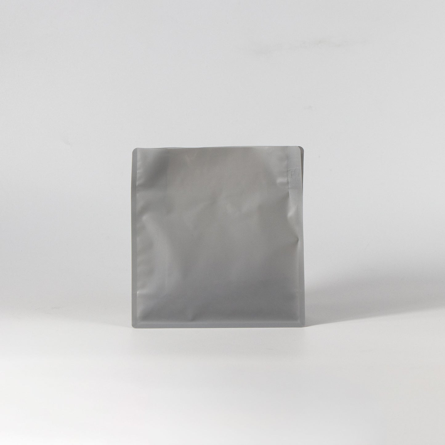 【フラットボトム袋】500g｜190x200x80mm マットグレー