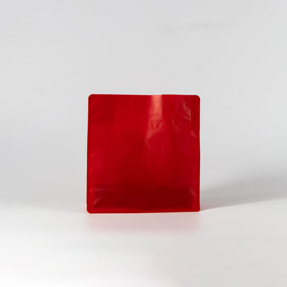 【フラットボトム袋】500g｜190x200x80mm マットレッド