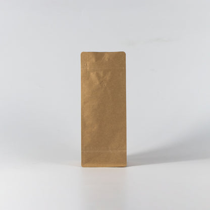 【フラットボトム袋】500g｜110x280x80mm ブラウンクラフトペーパー